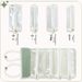 4-in-1 Foldable Makeup Bag, Aesthetic Large Travel Cosmetic Organizer, Detachable & Portable Toiletry Case, Premium Instagram Style_maomaolike.com