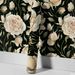 Elegant Vintage Floral Wallpaper – Dark Botanical Design, Peel & Stick, Timeless Luxury Wall Decor_maomaolike.com