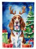 Welsh Springer Spaniel Christmas Reindeer Garden Flag Mailbox Flag Decorative Yard Flag Banner Outside Patio Artwork Yard Flower Beds, Garden Size, Multicolor_maomaolike.com