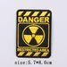 Danger Warning Embroidery Patch Iron On Patches For Clothing Prohibition Sign Embroidered Patches For Clothes Stickers Badges_maomaolike.com