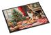 Keeshond Christmas Cookies Doormat Front Door Mat Indoor Outdoor Rugs For Entryway, Non Slip Washable Low Pile, 24H X 36W_maomaolike.com