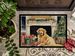 Golden Retriever Cozy Christmas Doormat Front Door Mat Indoor Outdoor Rugs For Entryway, Non Slip Washable Low Pile, 24H X 36W_maomaolike.com