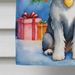 Schnauzer Christmas Reindeer House Flag Large Porch Sleeve Pole Decorative Outside Yard Banner Artwork Wall Hanging, Polyester, House Size, Multicolor_maomaolike.com
