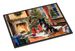 Keeshond Cozy Christmas Doormat Front Door Mat Indoor Outdoor Rugs For Entryway, Non Slip Washable Low Pile, 24H X 36W_maomaolike.com