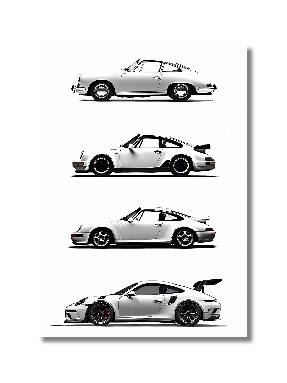 Contemporary Minimalist Sports Car Decorative Art Sports Car Historical Compendium Sports Car Aesthetic Of Contrast Sports Car Brand Culture_maomaolike.com