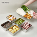 Stainless Steel Food Storage Container Small Square Kitchen Basin Luncheon Meat With Lid Freezing Divider Box Frozen_maomaolike.com