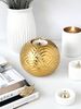 1PC Round Ceramic Advanced Art Candlestick Suitable For Living Room, Desktop And Office Decoration Candlestick Beautiful Ornament_maomaolike.com