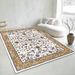 Living Room Rug Large Size Rug Abstract Geometric Pattern Bedroom Rug Plush Pile, Washable Thickened Underlay Bedside Rug Home Decor Rug_maomaolike.com