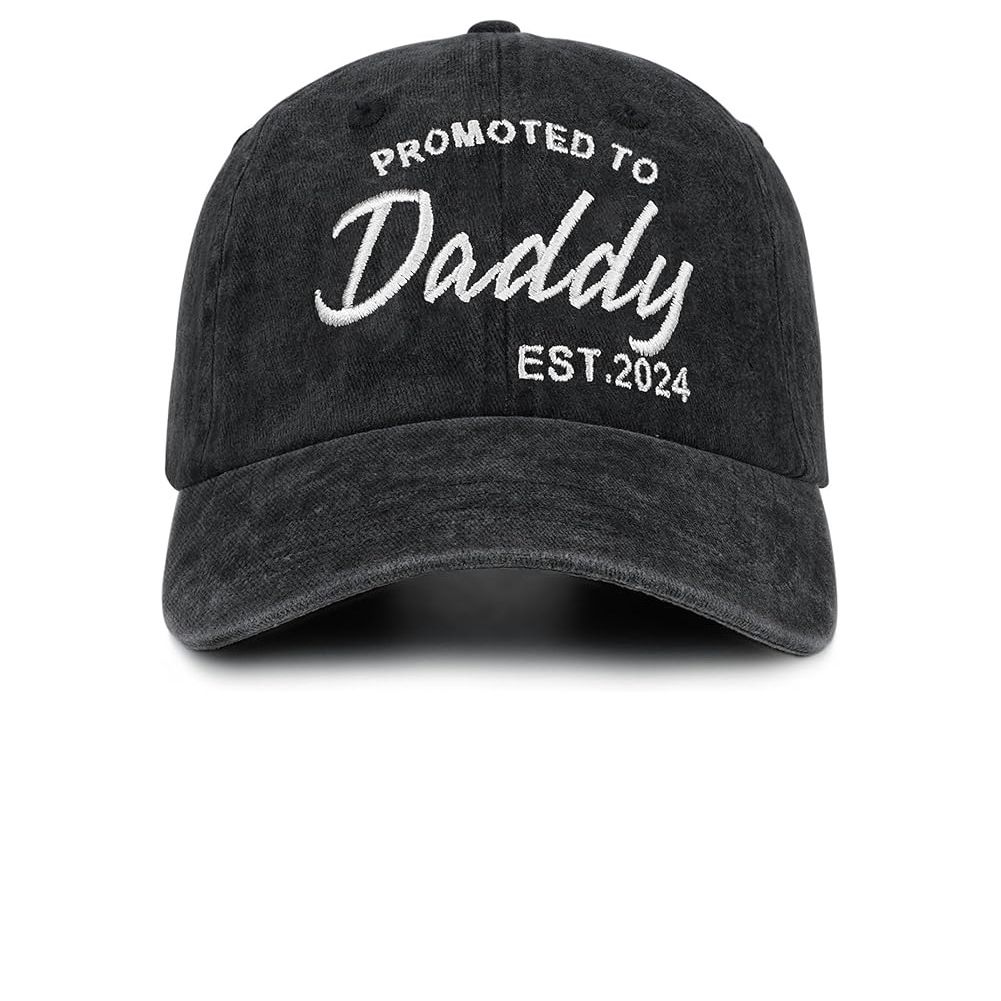 Unisex Washed cotton DaddyMommy embroidered baseball cap Cotton duck cap Dad cap Hip Hop cap_maomaolike.com