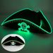 Halloween Cos Performance Costume Props Caribbean Gold Edge Pirate Captain Hat LED Luminous Skull Pirate Hat_maomaolike.com
