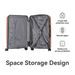 Luggage Sets ABS Hardshell 3pcs Luggage, Lightweight Durable Suitcase Sets Spinner Wheels Suitcase With TSA Lock 20''24''28'' Available(Brown)_maomaolike.com