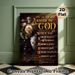 Armor Of God Painting Poster, Vintage Medieval Knight Themed Poster, Inspirational Ephesians 6:10 Scripture Design, Ideal For Home, Prayer Room And_maomaolike.com
