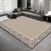 Living Room Rug,Large Rug,Oversized, Gold Leaves Design,Bedroom Rug,Soft And Thick, Machine Washable, Thickened Rug, Bedside Rug,Decorative Indoor Rug_maomaolike.com