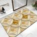 Bathroom Mat Toilet Mat Shower Mat Entrance Rug Absorbent Non-Slip Mat Soft Quick-Dry Machine Washable_maomaolike.com