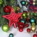 101x Tree Top Star Christmas Ball DIY Craft Hanging Balls Baubles For Thanksgiving Hotel Cafe Party Supplies Tree Decoration,_maomaolike.com