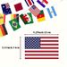 100 Countries String Flags, International Hanging Bunting Pennant Banner, Decoration For Grand Opening, Sports Bar, Party Events_maomaolike.com