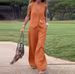 Women's Clothing Summer New Cotton And Linen Sleeveless Vest Vest Trousers Two Piece Suit Female Casual Fashion Suit_maomaolike.com