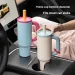 2025 New Female King 304 Stainless Steel Straw Insulated Ice Cup - Thick, Portable Handle Design For Trendy Hydration_maomaolike.com