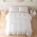 Satin Duvet Cover Queen Size, Luxury Silk Like Crystal Pink Queen Duvet Cover Set, 3 Piece, Ultra Soft And Breathable Bedding Set And 2 Pillow Shams_maomaolike.com