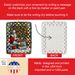 Dalmatian And Santa Claus Porcelain Ornament Christmas Tree Hanging Decorations For Home Christmas Holiday, Rectangle, Gift, Multicolor_maomaolike.com