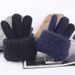 Sports Gloves Skiing Cycling Motorcycle Hiking Touch Screen Gloves Men's Gloves Warm With Fleece Thickened Finger Knitting Touch Screen_maomaolike.com