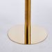 31.5inch Mid-Century Modern Pedestal Table, Multi-Functional Dining Table For 4-6 People & Large Coffee Table, White MDF Top For Living Room, Kitchen, Office_maomaolike.com