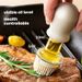 VANFOLA Food-Grade Silicone Basting Brush, High Temperature One-Piece Oil Brush Bottle, Household BBQ Brush For Kitchen Baking & Pancakes_maomaolike.com
