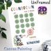 Koala Themed Countdown Painting Poster, Soft Watercolor Style Cute Koala & Numbered Circles Poster, Practical Countdown Tracker For Pre-school Start_maomaolike.com