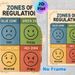 Zones Of Regulation Painting Poster, Vibrant Color-coded Emotion Chart Poster, Assists With Recognizing And Managing Emotions, Ideal For Office_maomaolike.com