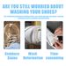 Jakehoe Foam Sneaker Cleaner, Small White Shoes Clean Stains Yellow Oxidation Portable No-Wash Cleaning_maomaolike.com