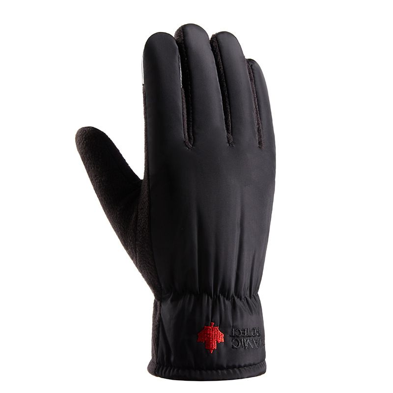 Sports Gloves Skiing Cycling Motorcycle Hiking Adult outdoor cycling thick waterproof and warm finger ski gloves_maomaolike.com
