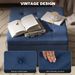 Round Storage Ottoman Bench, Button Tufted Ottoman With Flip Top For Living Room, Entryway And Bedroom, Blue_maomaolike.com