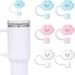 Cute Cartoon Straw Cap, Personalized Party Straw Decoration Accessories, Dust Plug Cover_maomaolike.com