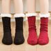 Socks Floor Socks Indoor Socks Home Socks Slippers Socks Plus Velvet Thick Autumn And Winter Snow Socks_maomaolike.com