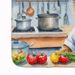Cairn Terrier The Chef Memory Foam Kitchen Mat Machine Washable Anti-Fatigue Mat Cushion Comfort Bath Mat Or Kitchen Rug_maomaolike.com