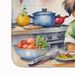 Tibetan Spaniel The Chef Memory Foam Kitchen Mat Machine Washable Anti-Fatigue Mat Cushion Comfort Bath Mat Or Kitchen Rug_maomaolike.com