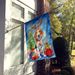 English Foxhound Christmas Reindeer House Flag Large Porch Sleeve Pole Decorative Outside Yard Banner Artwork Wall Hanging, Polyester, House Size, Multicolor_maomaolike.com
