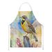 Oregon Western Meadowlark Apron Cooking Kitchen Server Baking Crafts Gardening For Adult Women Men, Unisex, Large, Multicolor_maomaolike.com