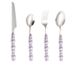 304 Stainless Steel Pearl Knife, Fork, Spoon, Ceramic Handle, Western Tableware Set, Creative High Aesthetic Value,_maomaolike.com