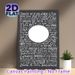 Mr. Brightside Lyric Painting Poster, Minimalist Hand-drawn White Script Lyric Poster, Stylish Music-themed Wall Decor For Bedroom, Living Room_maomaolike.com