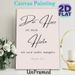 German Psalm 23:1 Themed Painting Poster, Minimalist Elegant Script Text Poster, Calming Spiritual Verse Decor Ideal For Home, Prayer Room_maomaolike.com