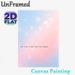 Inspirational Quote Painting Poster, Soft Pink-blue Gradient Bokeh Style Poster, Warm Uplifting Message, Ideal For Bedroom, Living Room, Office Wall_maomaolike.com