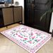 Living Room Rug Large Size Gorgeous Gold Frame Design Bedroom Rug Plush Thickened Machine Washable Thickened Underlay Interior Decorative Rug_maomaolike.com