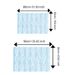 Bathroom Mat Toilet Mat Shower Mat Entrance Rug Absorbent Non-Slip Mat Soft Quick-Dry Machine Washable_maomaolike.com