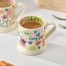 Cute Graffiti Mug, Heat-resistant Breakfast Cup_maomaolike.com
