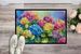 Hydrangeas In Watercolor Doormat Front Door Mat Indoor Outdoor Rugs For Entryway, Non Slip Washable Low Pile, 24H X 36W_maomaolike.com