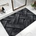 Bathroom Mat Toilet Mat Shower Mat Entrance Rug Absorbent Non-Slip Mat Soft Quick-Dry Machine Washable_maomaolike.com