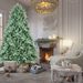 5ft Blue PE/PVC Mixed Tree
(memory Wire+iron Wire)_maomaolike.com