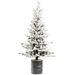 6.5ft PE/PVC Decorated Flocking Basin Tree
Pine Cone *31_maomaolike.com