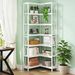 Corner Bookshelf, Industrial Corner Etagere Bookcase_maomaolike.com